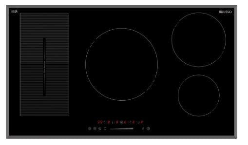 Black Induction Cooktop 900