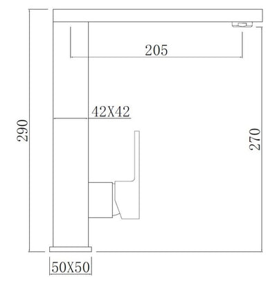 AP Kitchen Mixer Tap 310