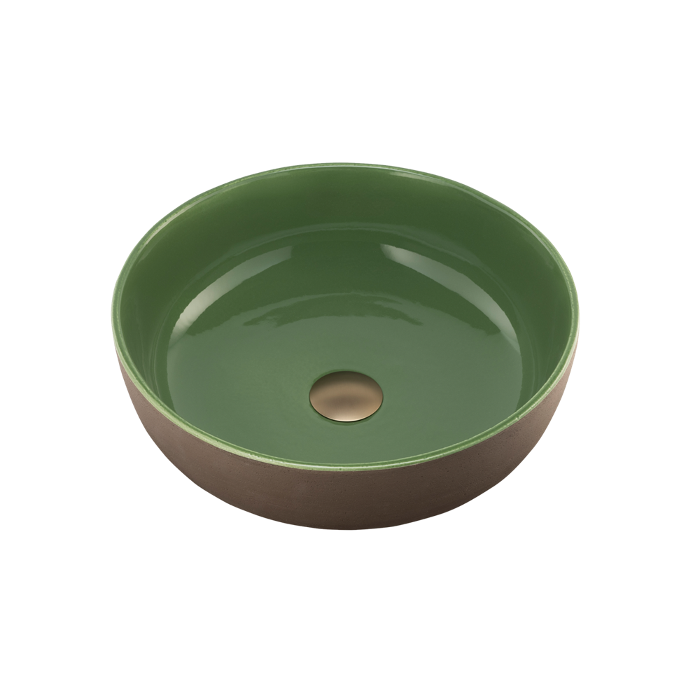 Terzofoco Curved Above Counter Basin