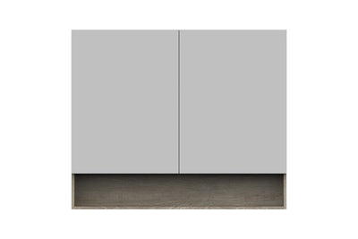 Shelf Semi-Recessed Mirror Cabinet 1200