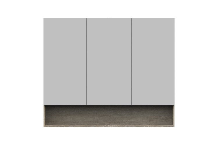 Shelf Semi-Recessed Mirror Cabinet 1200