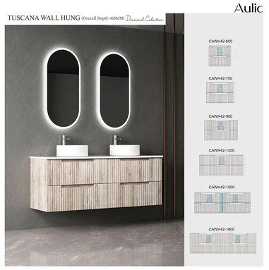 Tuscana Wall Hung Vanity Base Only