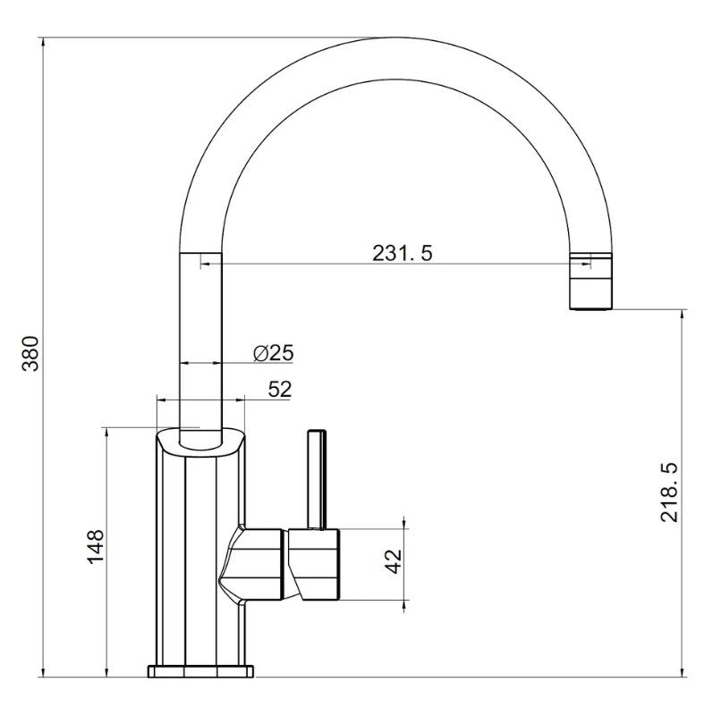 X-Class Xpressfit Kitchen Mixer