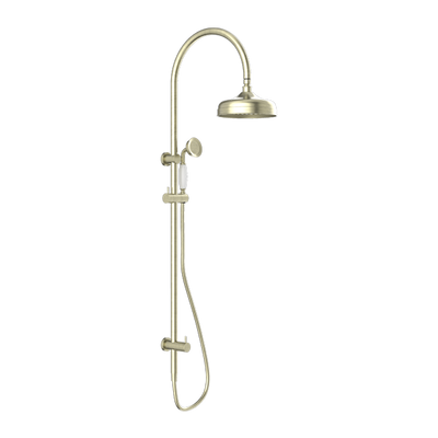 York Twin Shower With Porcelain Hand Shower