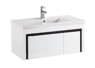 Blackline Wall Hung Vanity Base Only