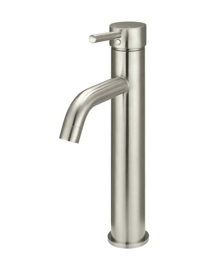 ME Round Curved Tall Basin Mixer