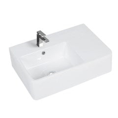 Milano Rectanglular Ceramic  Basin 600