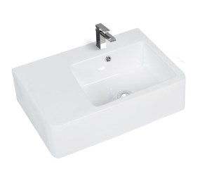 Milano Rectanglular Ceramic  Basin 600