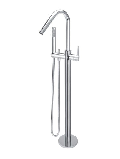 ME Round Free Standing Bath Spout and Hand Shower