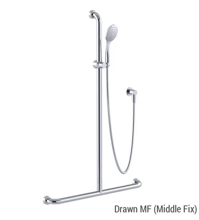 Hygienic Seal Streamjet Hand Shower Friction Stand