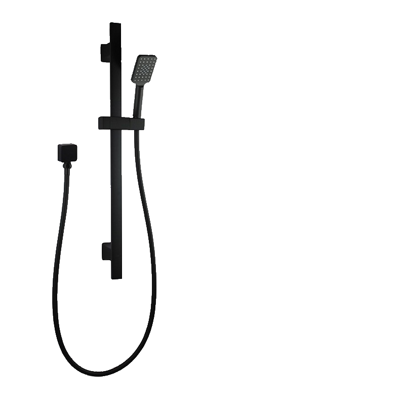 AQP 3F Square Hand held Shower Set With Rail