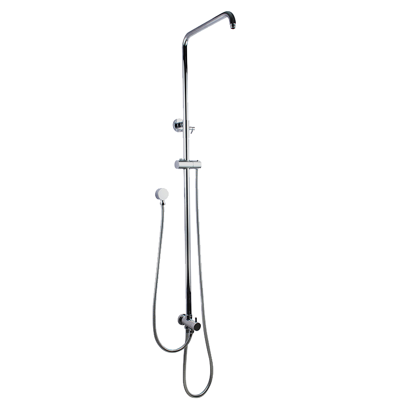 AQP Twin Shower Rail With Diverter