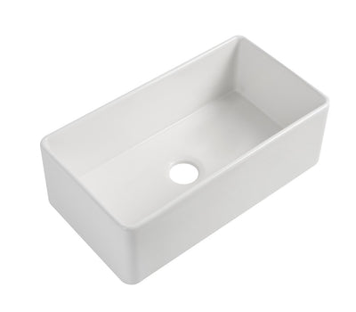 Fine Single Bowl Fireclay Sink