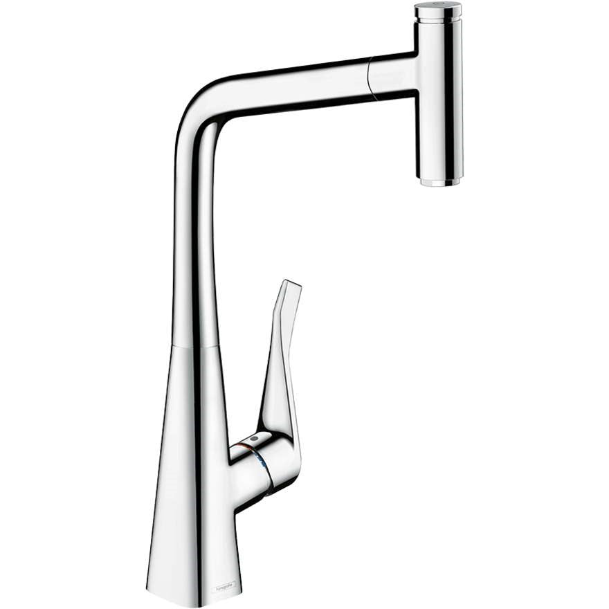 Hansgrohe Metris Select 320 Pull Out Kitchen Mixer