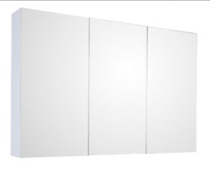 NR White Mirror Cabinet 1200