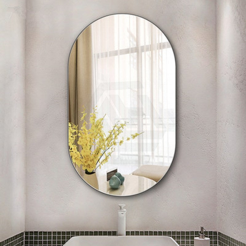 MH Racetrack Shape Bathroom Mirror