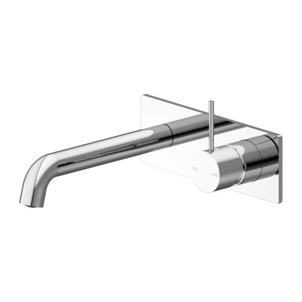 Mecca Wall Mixer with Spout Up Handle 185mm