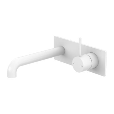 Mecca Wall Mixer with Spout Up Handle 230mm