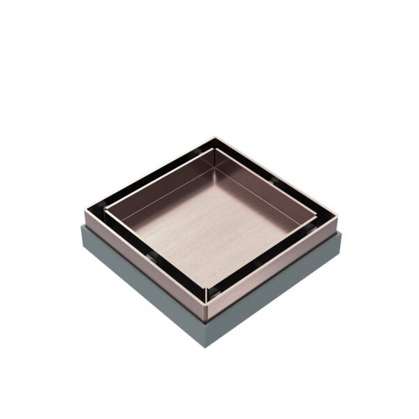 Nero Tile Insert Floor Waste 50mm