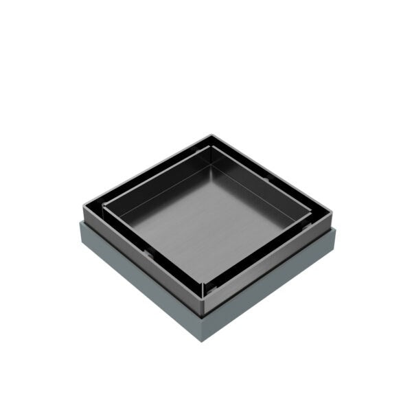 Nero Tile Insert Floor Waste 50mm