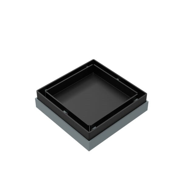 Nero Tile Insert Floor Waste 50mm