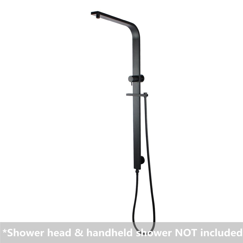 AQP Wide Rail Shower Station w/o Shower Head and Handheld Shower