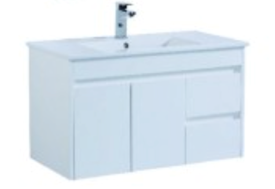 Slimline Wall Hung Vanity Base Only