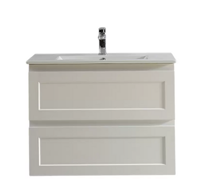Fremantle Wall Hung PVC Vanity Base Only 750