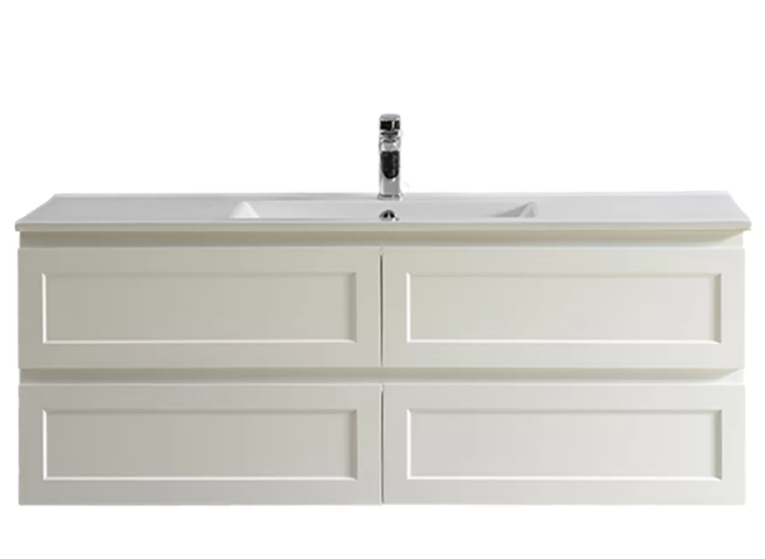 Fremantle Wall Hung PVC Vanity Base Only 1200