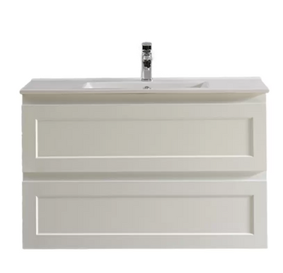 Fremantle Wall Hung PVC Vanity Base Only 900
