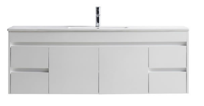 Moderna Wall Hung Vanity Base Only