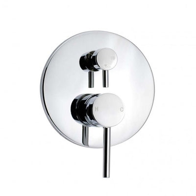 Lucid Pin Lever Wall Mixer with Diverter