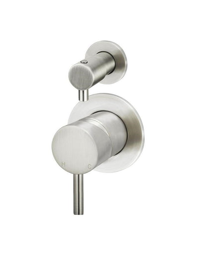 ME Round Wall Mixer with Diverter