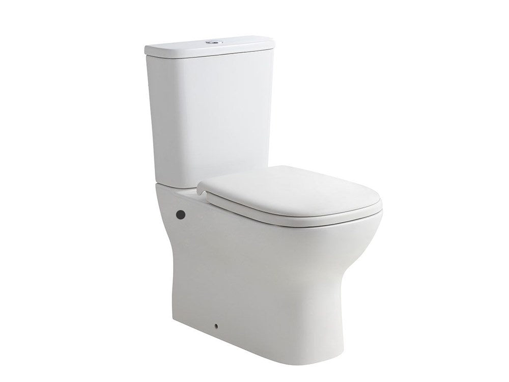 Posh Domaine Rimless Close Coupled Back to Wall Toilet Suite