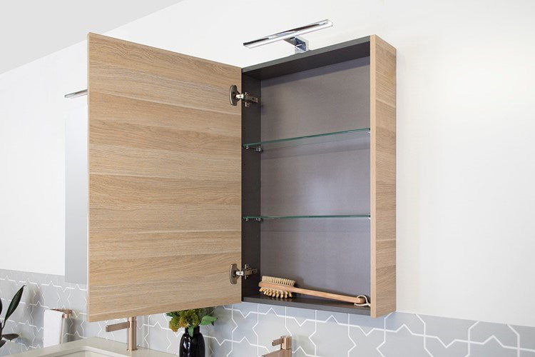 Glacier Mirrored Cabinet 1050