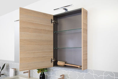 Glacier Mirrored Cabinet 1050