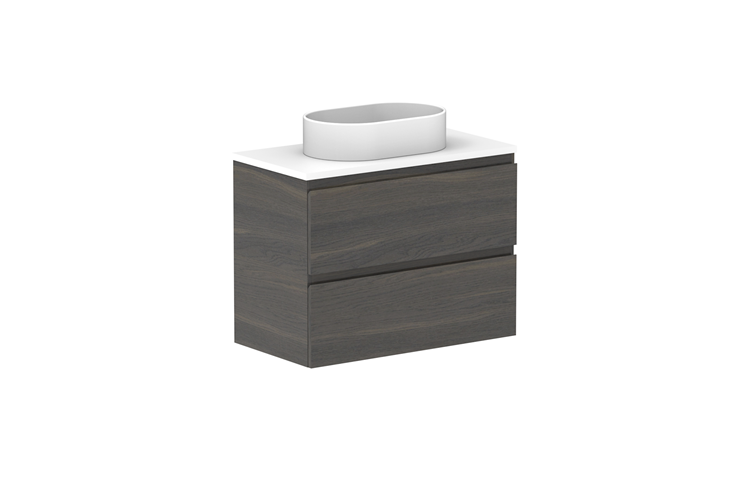 Glacier Twin Wall Hung Ensuite All-Drawer 750