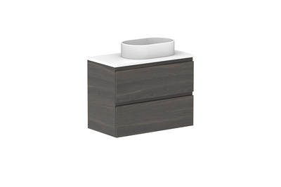 Glacier Twin Wall Hung Ensuite All-Drawer 750