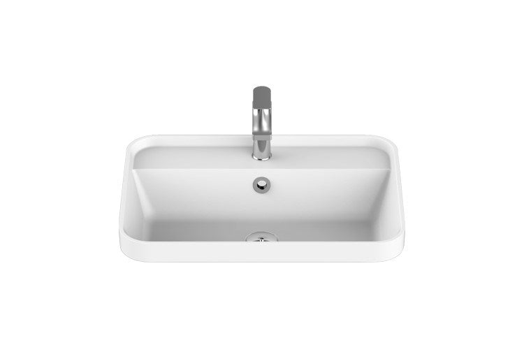 Miya Semi Inset Solid Basin 550