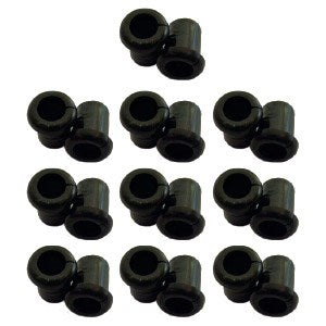 Split Nylon Grommet - Black