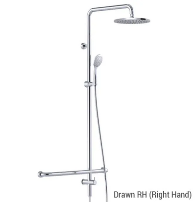 Linear Inverted Twin Shower